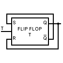 T flip-flop symbol