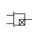 NAND gate symbol