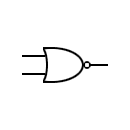 Logic gate, NOR gate symbol