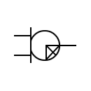 NOR gate symbol