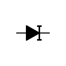 Constant Current diode symbols