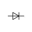 Diode symbol