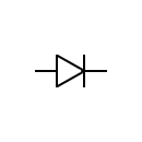 Diode symbol
