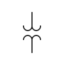 Voltage transformer symbol