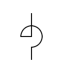 Inductance symbol