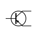 Electronic device in measuring circuit symbol