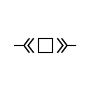 Drawout cirucit breaker symbol