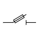 Disconnector / Isolator switch symbol