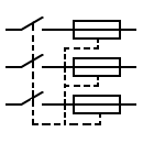 Fuses 3 linked symbol