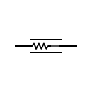 Protective resistor symbol