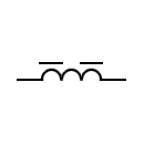 Inductor symbol with FeSi cored