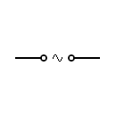 AC connection symbol