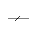 Line / Electrical conductor symbol