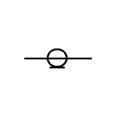 Coaxial cable symbol