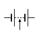 Multi-adjustable battery symbol