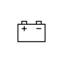 Battery representation symbol