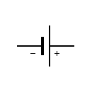 Cell - Electric battery symbol