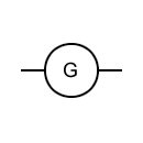 Electric Generators Symbols