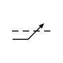 Overvoltage indication symbol