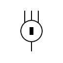 Three-phase alternator with mobile inductor