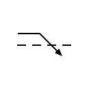 Indication of undervoltage symbol