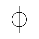 Ideal voltage generator symbol