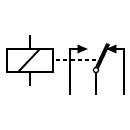 Relay switch symbol
