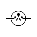 Iron-hydrogen resistor / Barretter symbol