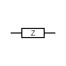 Impedance symbol