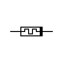 Memristor symbol