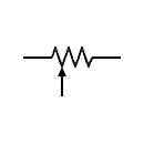 Rheostat / Potentiometer, Variable resistor symbol