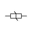 VDR - Varistor symbol