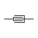 Liquid detector symbol / humistor symbol
