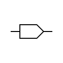 DAC symbol - Digital to Analog Converter