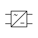 Graetz bridge / Diode bridge symbol