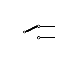 Circuit switch symbol