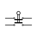 Double limit switch pushbutton symbol