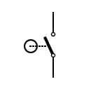 Roller switch symbol
