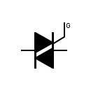 Triac symbol