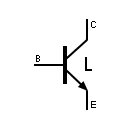 Avalanche Transistor NPN symbol