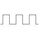 Rectangular pulses symbol